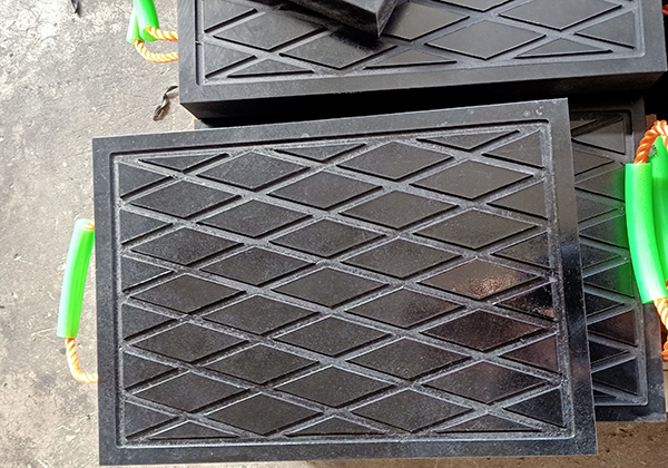 Different Shapes Hoss Plates Outrigger Pads for Cranes