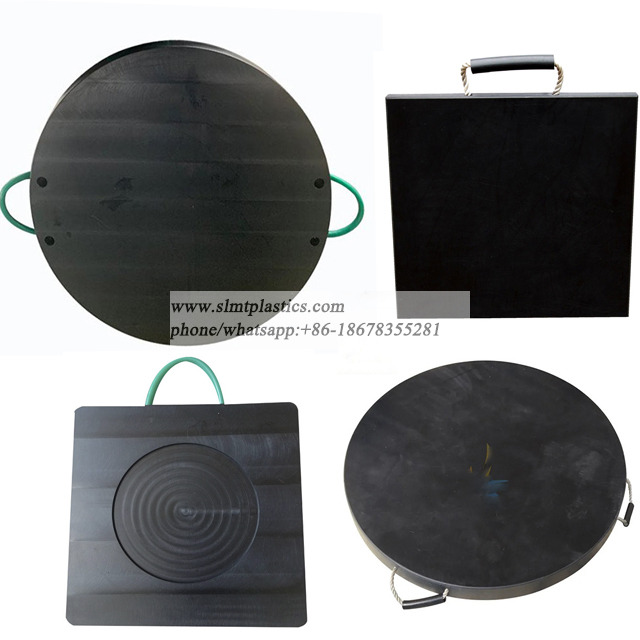 Engineered Plastic Cribbing Plates And Outrigger Pads
