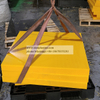 Yellow UHMW PE 1000 Sheet 50mm Thickness