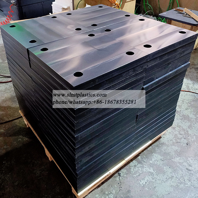 China Marine Fender Facing Pads for Harbor UHMWPE Fender Pads Frontal Pads