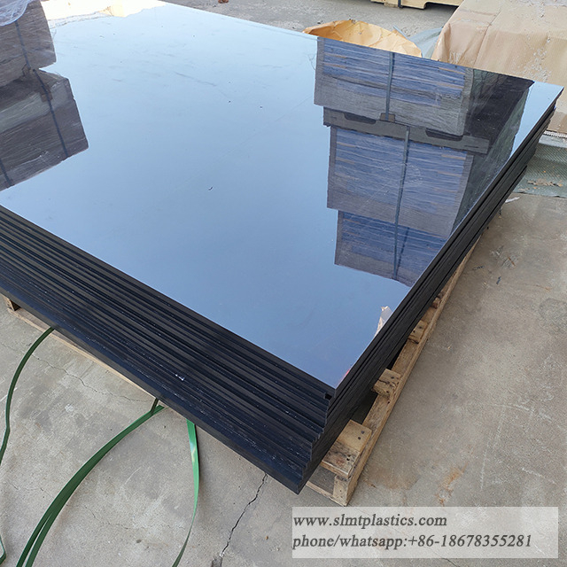 HD-PE Customized Hdpe Plastic Sheet Manufacturer Black Hdpe Plastic 4x8 Sheet