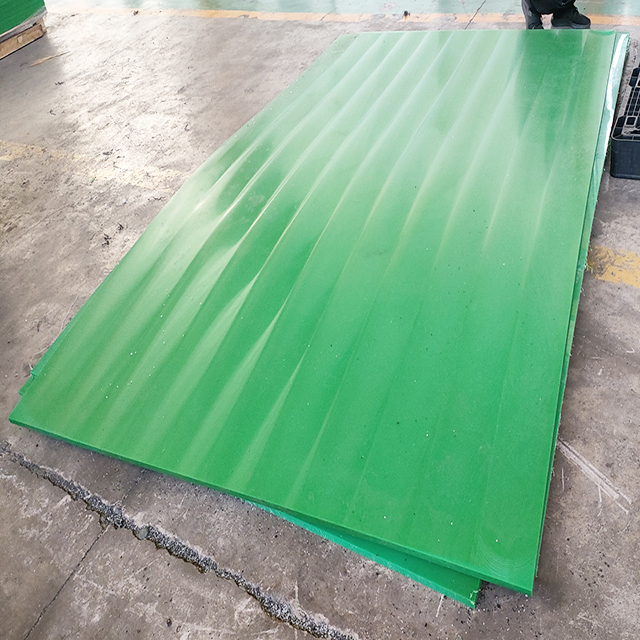 Green UHMW-PE Board PE2000 Sheet 10 - 20mm