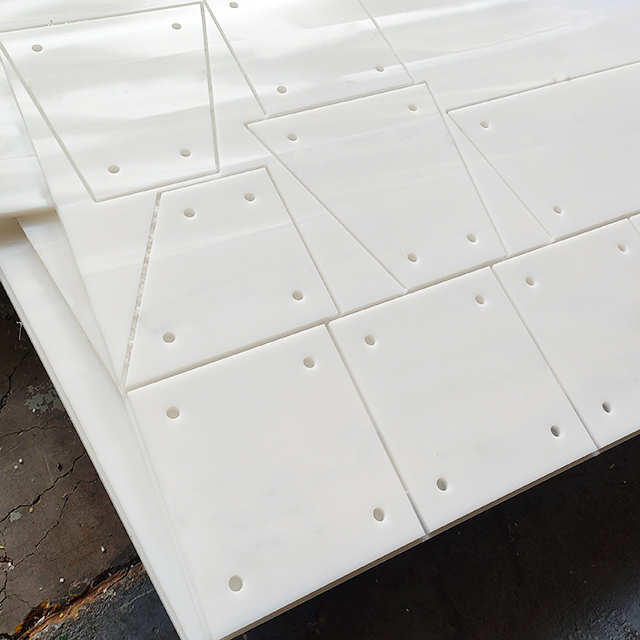 UHMWPE 1000 White Liner UPE Lining Board