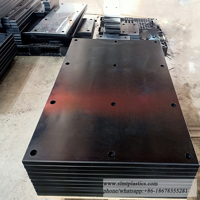 Virgin Materail Black Color UHMW PE Pads for Marine Rubber Fender