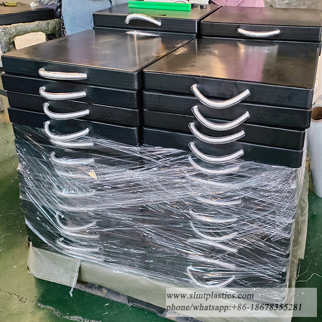 750x750 Crane Outrigger Pads High Density Crane Plate