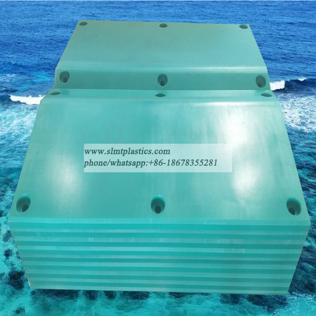 50mm Thickness Black Color Custom Size UHMW-PE Face Pads