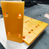 Yellow UHMW-PE Fender Pads UHMW DEFENSE PANEL PADS