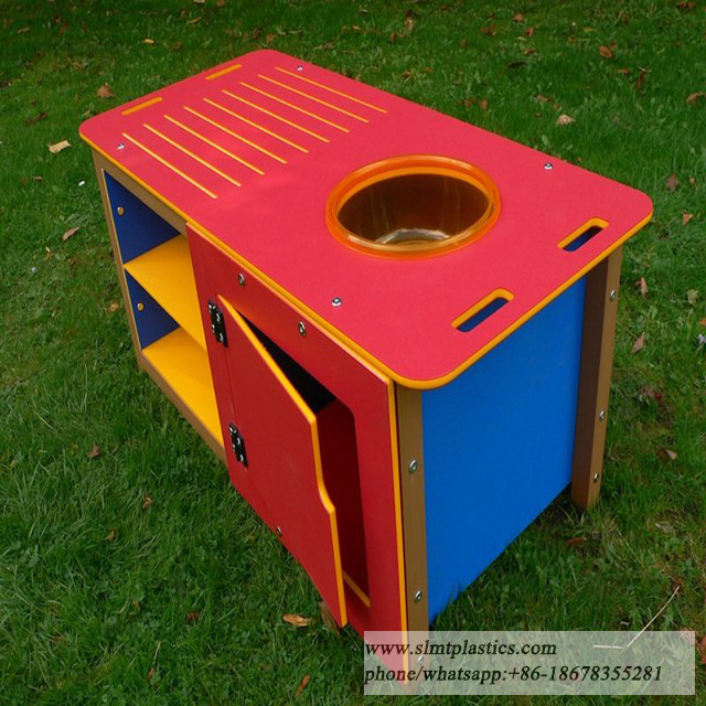 3-Layer HDPE Double Color Plastic Sheet UHMWPE Material with Smooth Surface Engraved Color Core for Board Printing