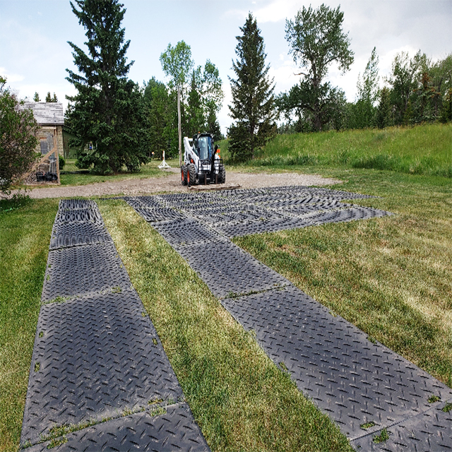 Ground Protection Mats Temporary Construction Site Equipment Lawn Mats