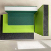 Leather Grain Plastic Plate / Hdpe Two-color Sandwich Panel