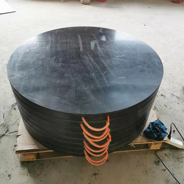 UHMWPE Pallet Plastic Round Sleeper with Rope To Catch