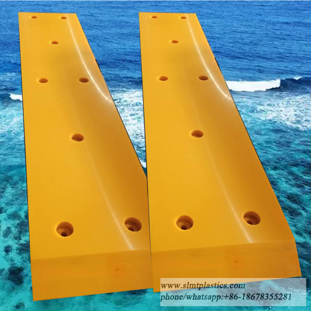 Yellow Color UHMWPE Front Panel Ship Corner Face Fender Pad