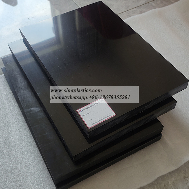 PE500 Virgin Material HMWPE HDPE Sheets Black Board