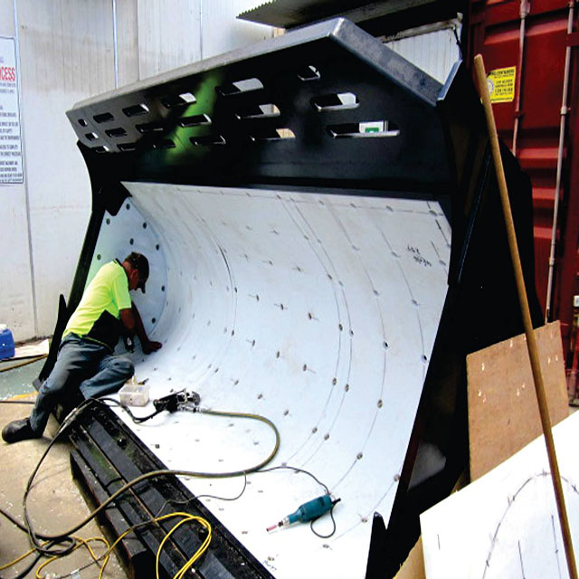 Dump Car Skateboard Bottom Plate Liner UHMWPE Board