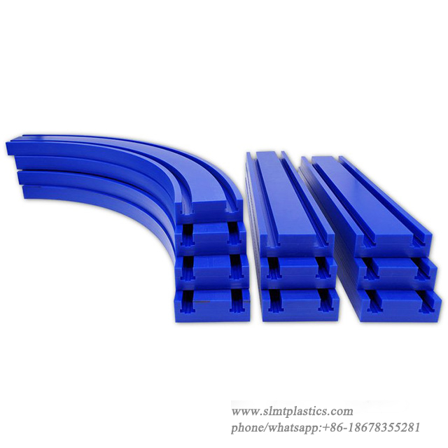 UHMWPE Conveyor Guide Rail UHMWPE Plastic Conveyor Chain Guide Rail