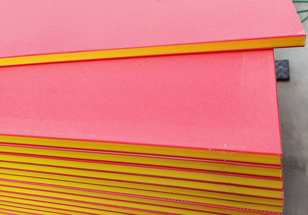 UV Resistance Two Colored HDPE Plastic Sheet for Children Playground