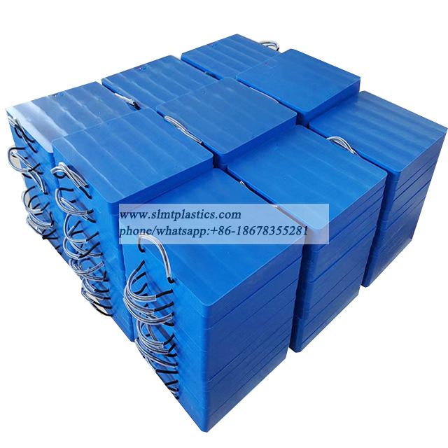 Engineered Plastic Cribbing Plates And Outrigger Pads