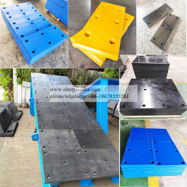UHMW PE Facing Pad Marine Fender Plate