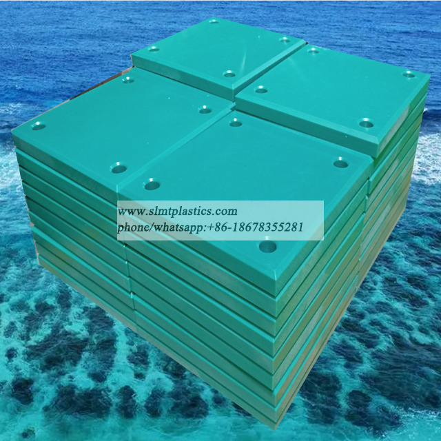 50mm Thickness Black Color Custom Size UHMW-PE Face Pads