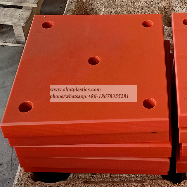 UHMWPE Frontal Panels Marine Fender Types UHMW-PE Face Pad
