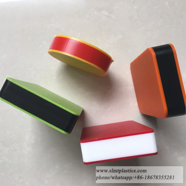3-Layer HDPE Double Color Plastic Sheet UHMWPE Material with Smooth Surface Engraved Color Core for Board Printing