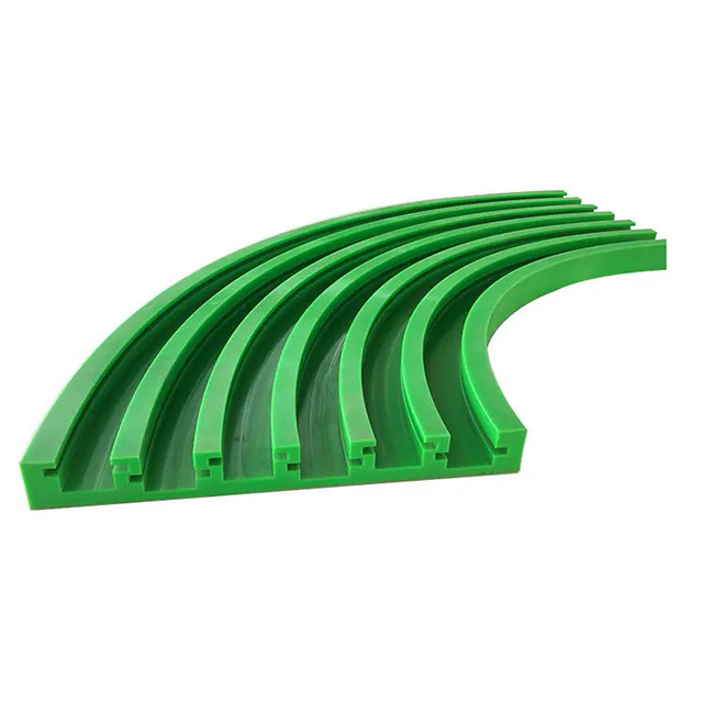 Green Magnetic Curve 8 Lanes Upper Part