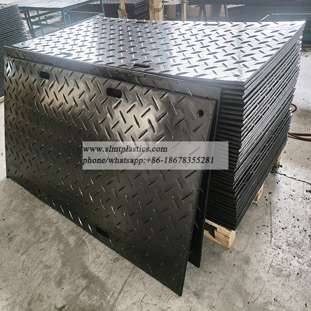PE Material Road Base Board Temporary Road Mats Ground Protection Mats