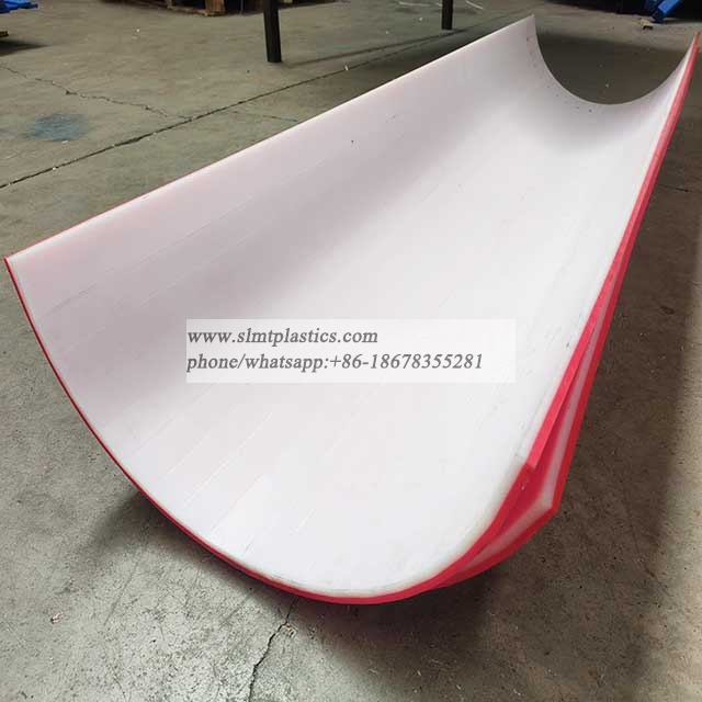 Conveyor Trough Lining Plates UHMWPE(PE1000) U-Shaped Wear-Resistant Conveyor Lining Plates