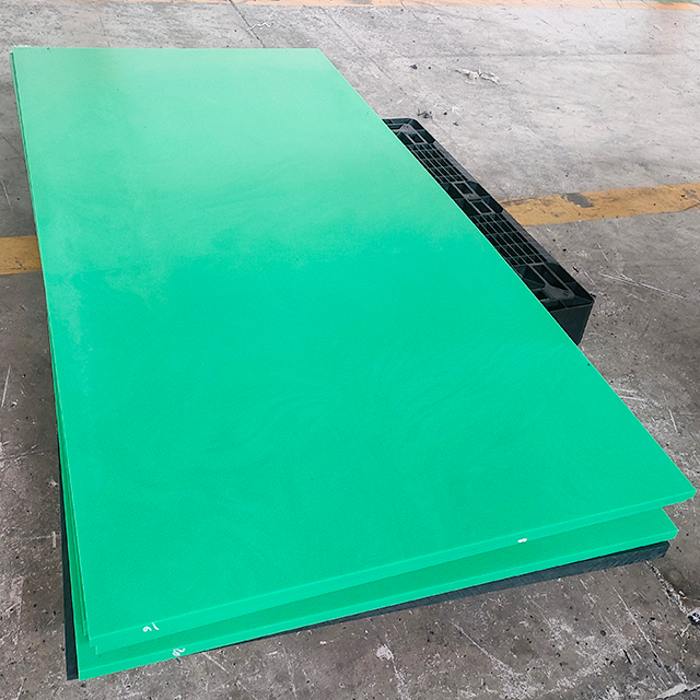 UHMWPE Sheets 2000x1000mm in Green Color