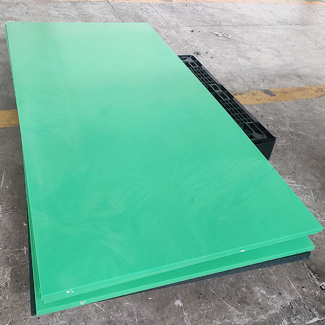 UHMWPE Sheets 2000x1000mm in Green Color
