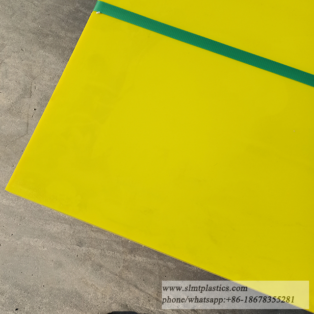 Virgin New Material Yellow PE Board HDPE Sheets