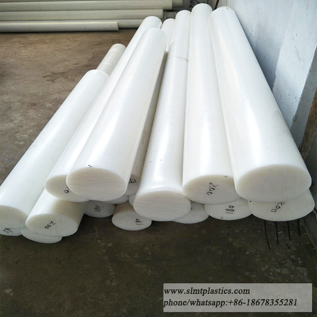 UHMW Plastic Rod HDPE High Density Polyethylene Natural Rod