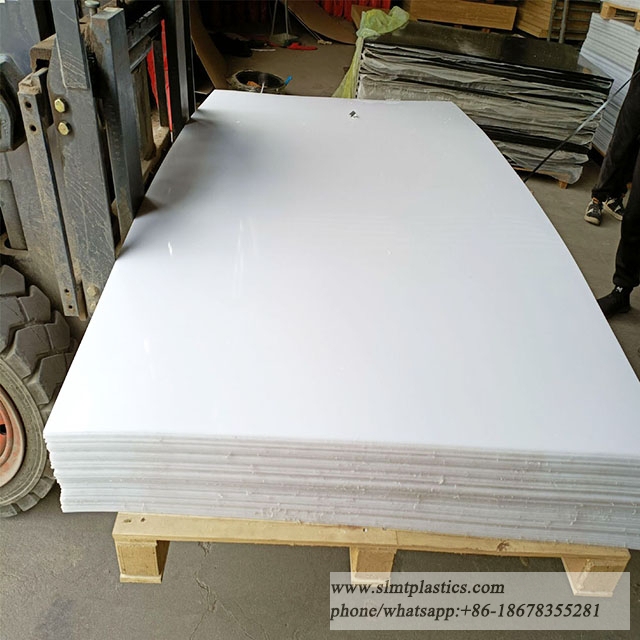 Engineering Plastic White PE Board PP Sheets