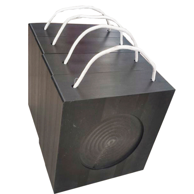 Uhmwpe Hdpe Recycled Black Crane Outrigger Pads Jack Plate