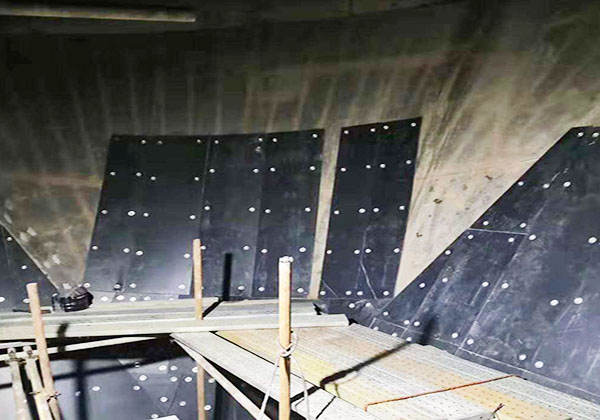 Polyethylene wear-resistant silo lining plate flame retardant polymer coal bunker lining plate manufacturer