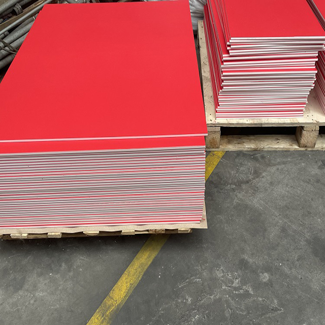 Polyethylene Two-color Board Red HDPE Leather Board Frosted PE Three-color Board
