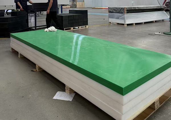 50mm Thickness White And Green Color UHMWPE Sheets