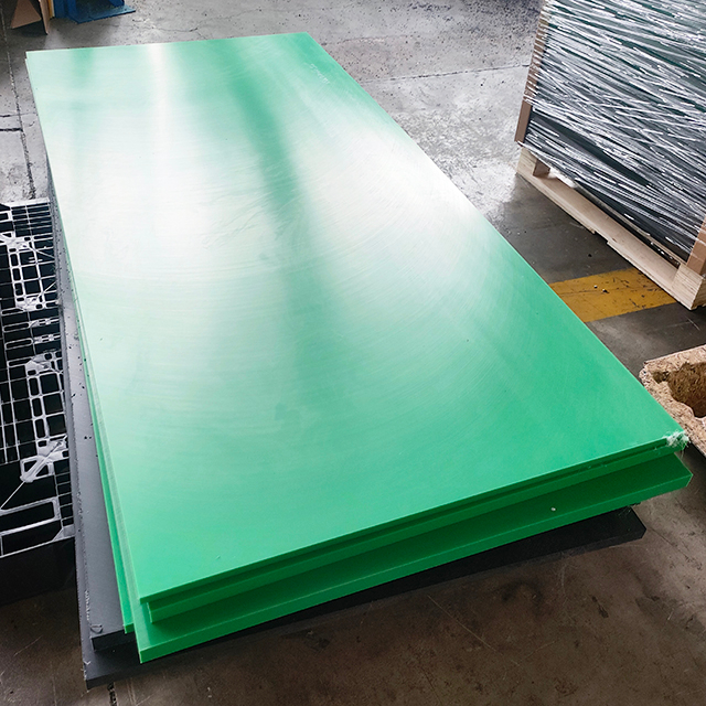 UHMWPE Sheets 2000x1000mm in Green Color