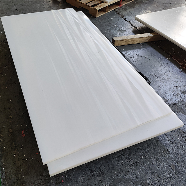 UHMW-PE TIVAR 1000 Liner Plate in White Color