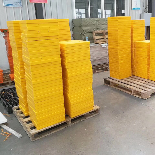 500X500X40mm HI-PRO RECESSED YELLOW OUTRIGGER PAD / Spreader Plate / Stabilizer Pad / Crane Pad