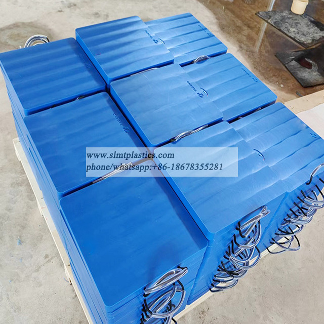 Multicolor Uhmwpe Polyethylene Composite Polymer Crane Outrigger Pads