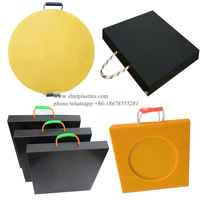 Engineered Plastic Cribbing Plates And Outrigger Pads