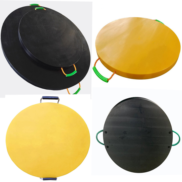 Crane Cribbing Stable Pads Heavy Equipment Outrigger Pads Jacking Base Blocks