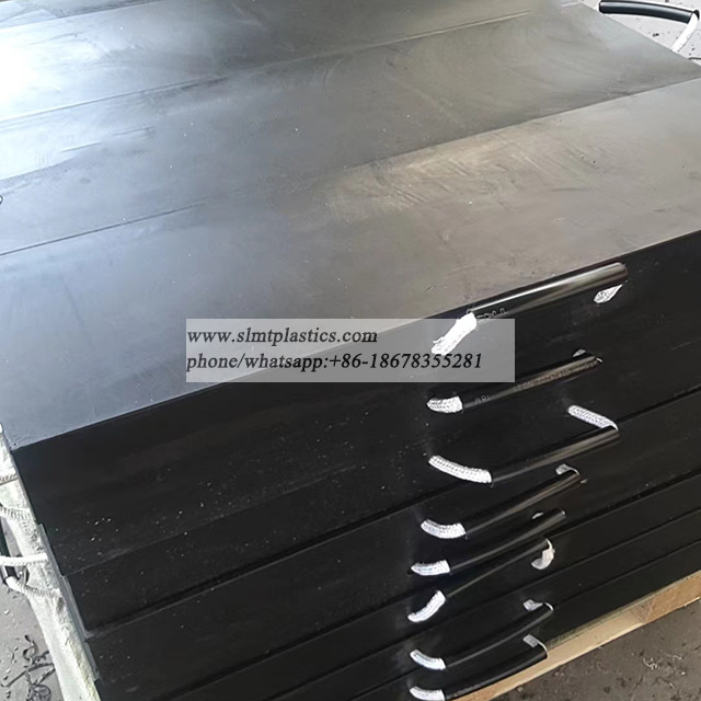 Crane Truck Uhmwpe Outrigger Pad Crane Stabiliser Pads Heavy Load Capacity Crane Plate