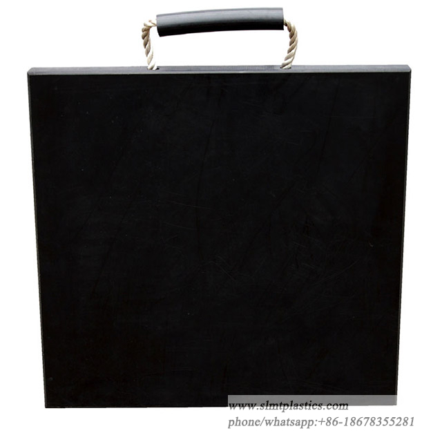 Polyethylene Compression Resistant Leg Pad Outrigger Crane Pads