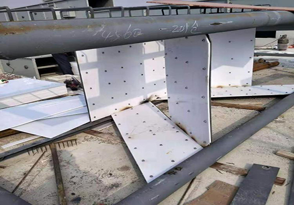 Coal bunker lining board Cement plant bunker lining board UHMWPE lining board