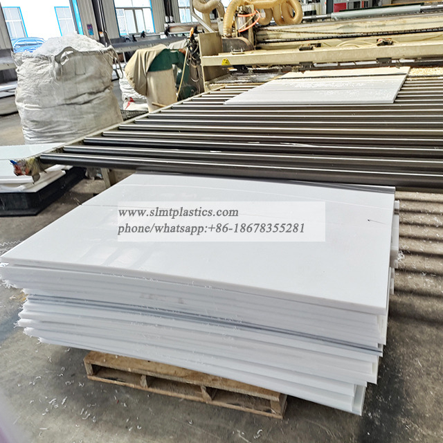White PP Board UHMWPE Board HDPE Sheet Upe Board 