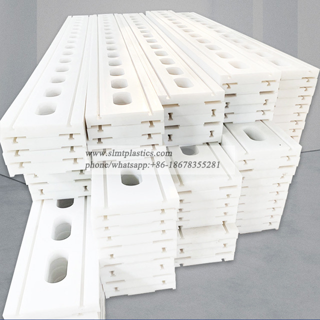  Sliding Plastic Polyethylene Strip Uhmw Chain Wear Strips Linear Chain Guide Rail