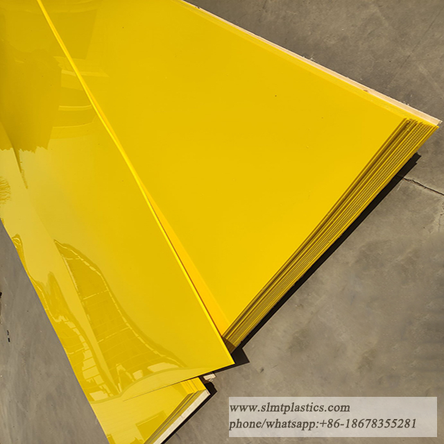 HDPE Plastic Board High Molecular Weight Polyethylene Wear-resistant Board PE Board