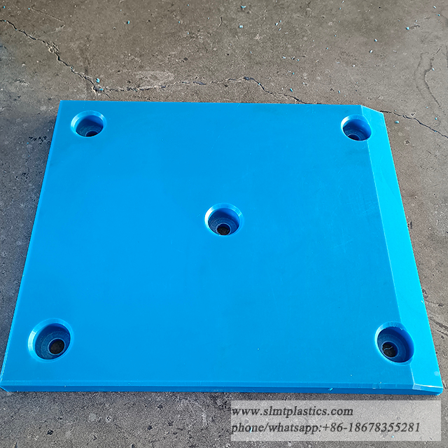 Durable UHMWPE Thermo Plastic Marine Fender Face Cover Pad Front Plate